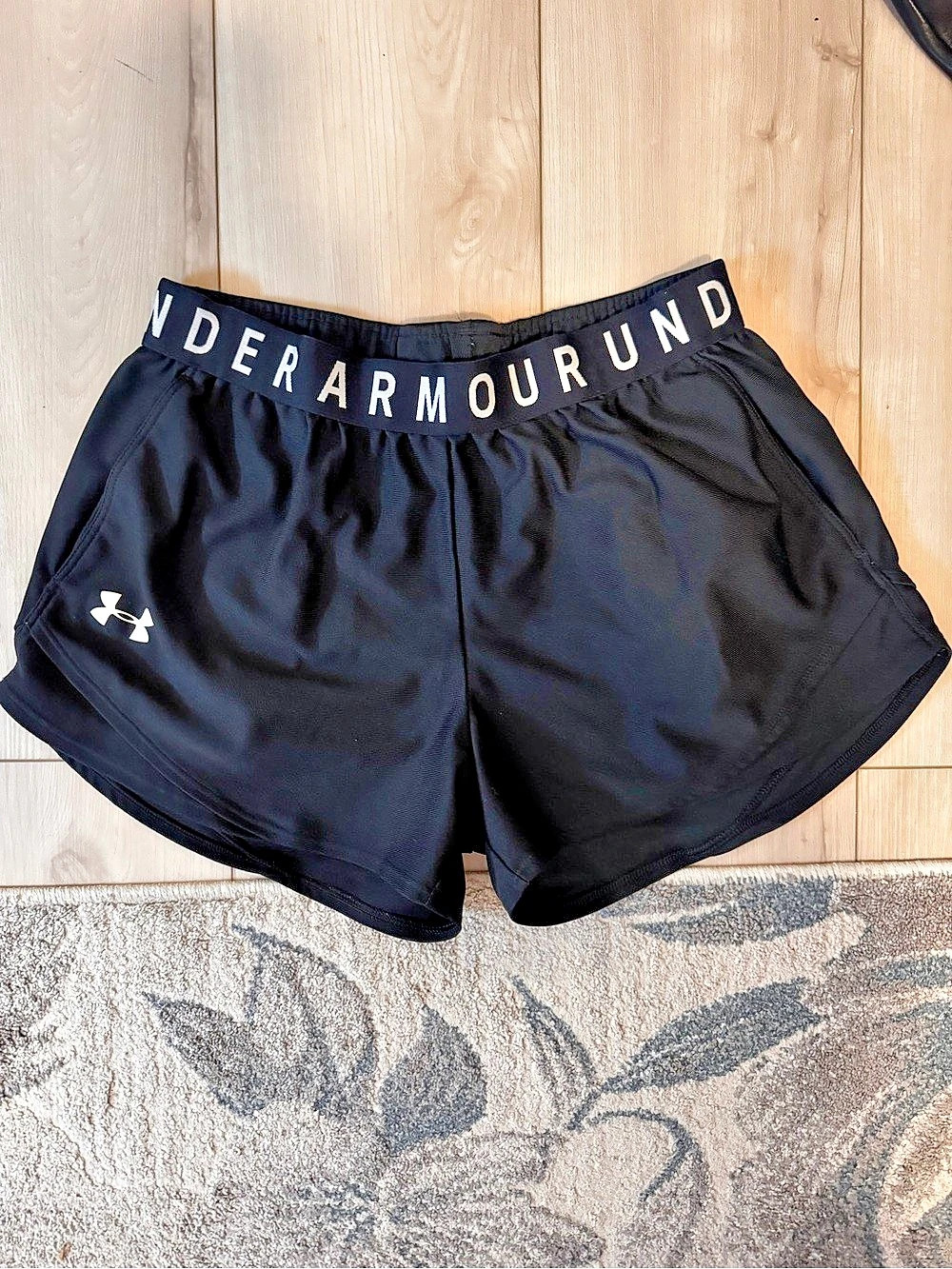 Under Armour UA Tech Play Up Shorts 3.0 Athletic Shorts Black Medium